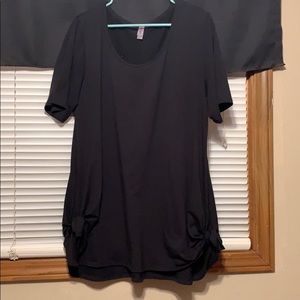 Solid Black LuLaRoe Perfect T